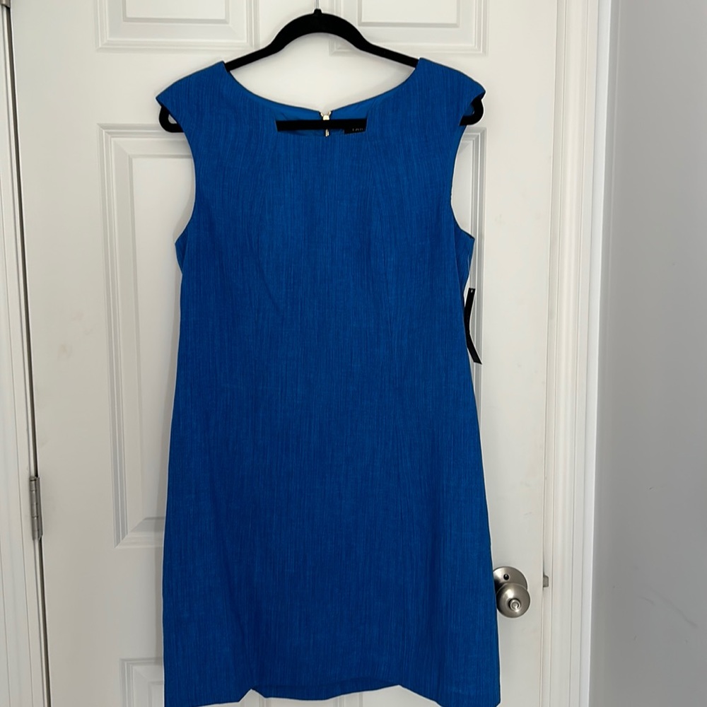 Brand new with tags blue Tahari dress